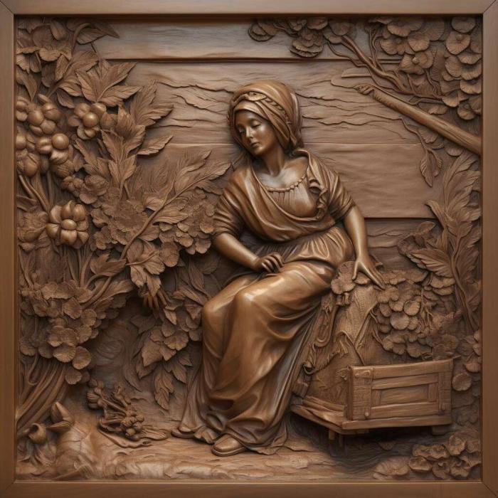 نموذج ثلاثي الأبعاد لآلة CNC 3D Art 